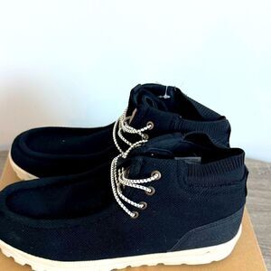 London Fog Men’s Casual Beach Slip On Chukkas Black Color 10,5 Size